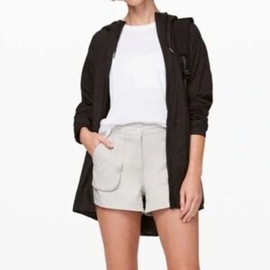 2 PAIRS of Lululemon On The Move Safari Shorts, size 8